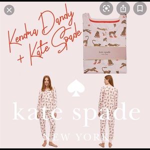 Kate Spade Cheetahs Pajama Set